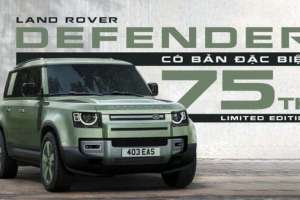 Land Rover Defender Bản Kỷ Niệm 75 Năm Gây Ấn Tượng Mạnh Mẽ Với Mức Giá Siêu Hấp Dẫn