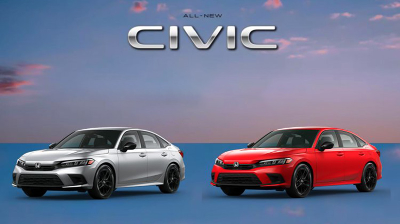 Honda Civic 2022 ra mắt lần đầu vào tháng 8/2021 tại Thái Lan
