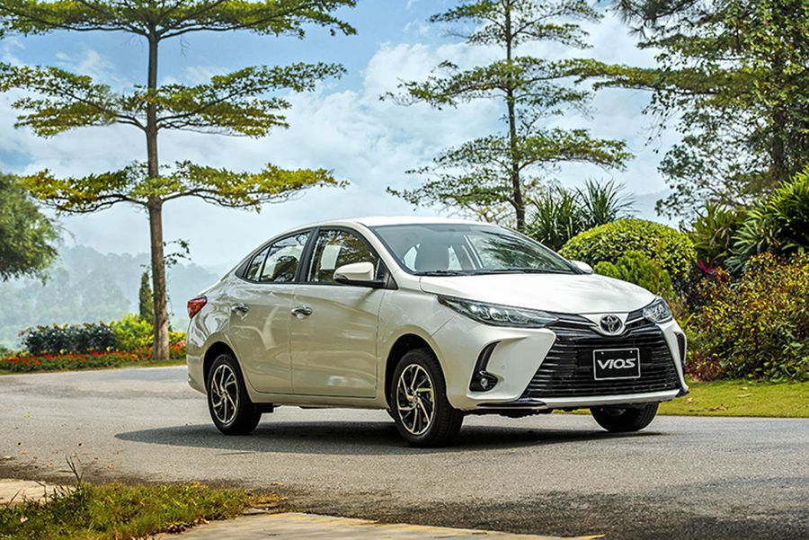 Toyota Vios 2022 sở hữu  ngoại hình nhỏ gọn, thiết kế năng động, động cơ bền bỉ