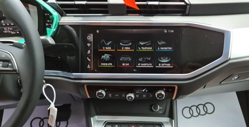 Không gian cabin của chiếc Audi Q3 Sportback 2023 có khá nhiều sự đổi mới
