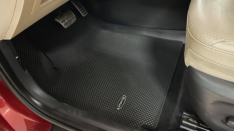 Thảm lót sàn KIA EV6 GT có kích thước chuẩn xác theo kích thước sàn xe