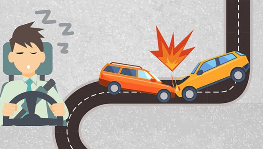 Chỉ vài giây ngủ thiếp đi trong khi đang lái xe có thể sẽ gây ra thảm họa