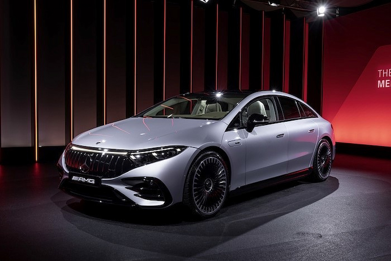 Mercedes EQS 2022 vừa được ra mắt tại triển lãm Vietnam Motor Show vừa qua