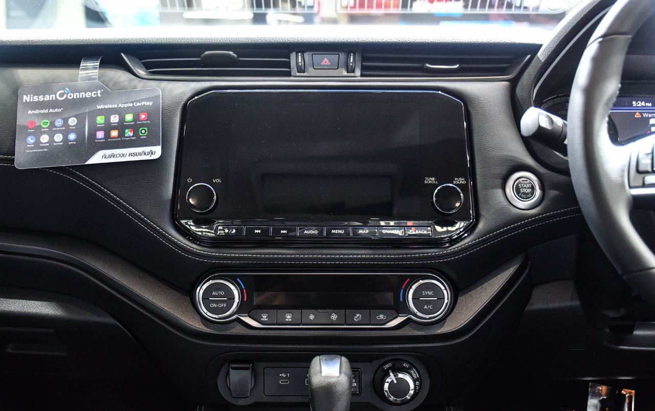 Nissan Terra 2023 trang bị màn hình cảm ứng Android kích thước 9 inch dành cho phiên bản E và V