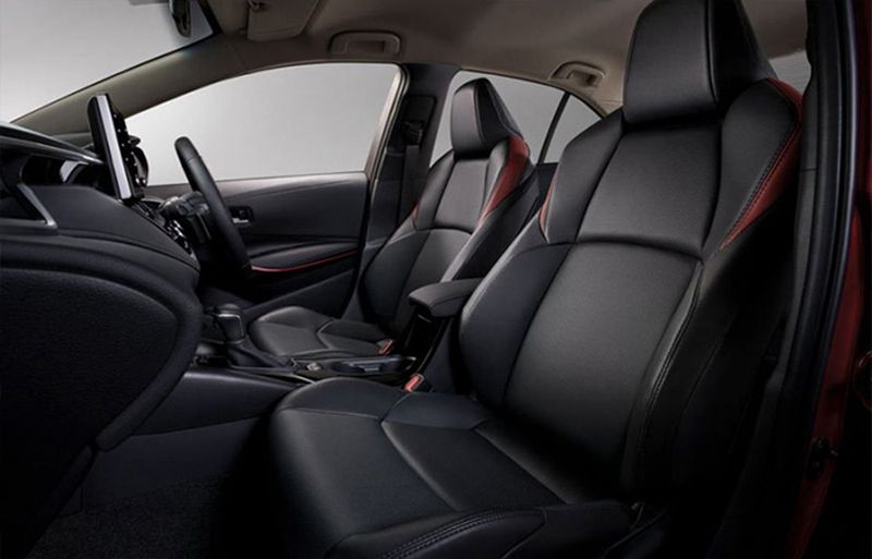 Ghế của tất cả các phiên bản Toyota Corolla Altis 2022 được bọc da cao cấp