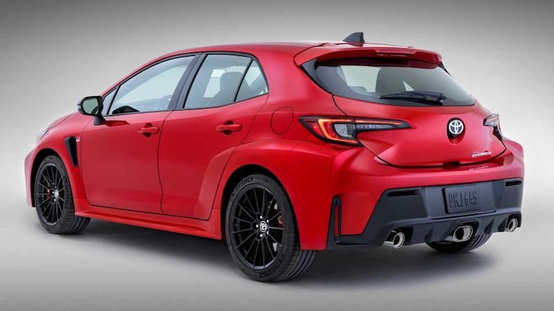 Vẫn chưa công bố giá bán chính thức cho mẫu xe Toyota GR Corolla Hatch