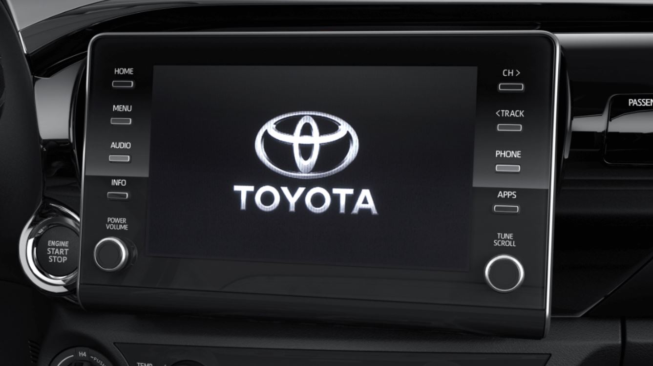 Bản Toyota Hilux Adventure 2.8G vẫn là phiên bản được đặt nhiều sự đầu tư nhất vào hệ thống giải trí