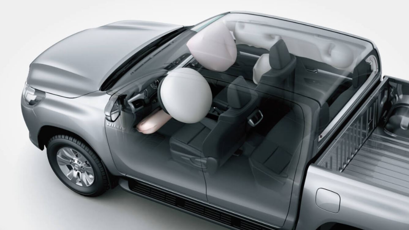 Toyota Hilux 2023 được hãng trang bị gói công nghệ đảm bảo an toàn Toyota Safety Sense