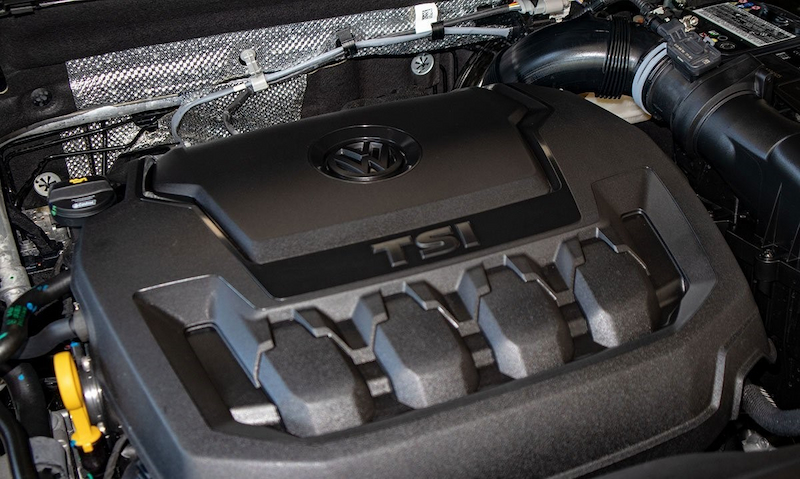 Hãng xe Volkswagen vẫn trung thành với khối động cơ chạy xăng tăng áp TSI