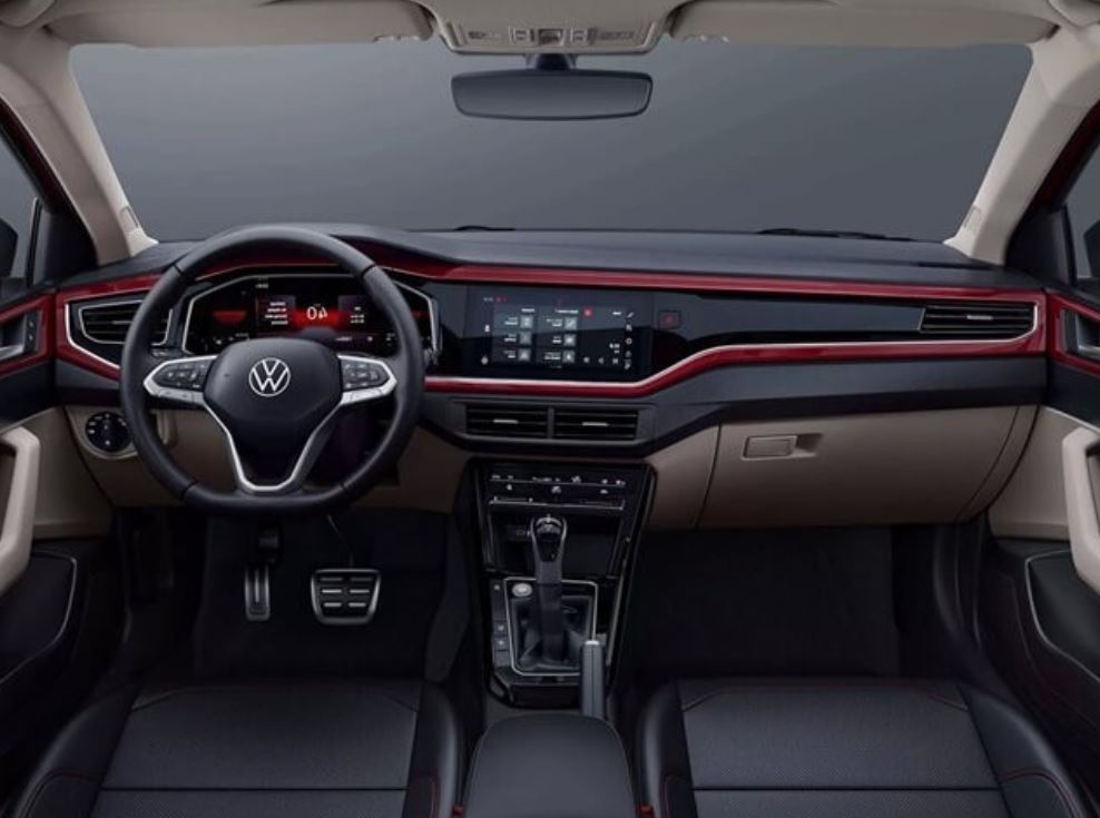 Mẫu xe sedan 5 chỗ Volkswagen Virtus 2023 hiện diện thể hiện sự cá tính, năng động hơn các dòng Volkswagen khác